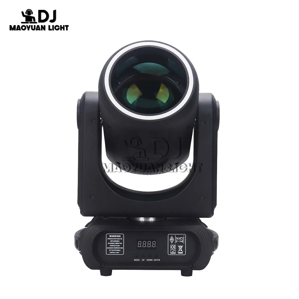 Neue LED 250 W Strahl Moving Head Bühne Licht 18 Rotierenden Prismen + Fokus + Frost + regenbogen Wirkung Mit LED Ring DMX512 Für DJ Disco Party