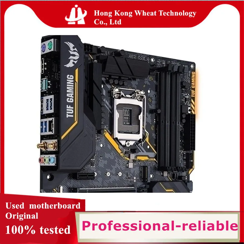 Imagem -02 - Tuf Z390-plus Placa-mãe Gaming Wi-fi Lga 1151 Lga1151 Ddr4 64gb M.2 Nvme Sata3 Desktop Mainboard Usado Intel-z390