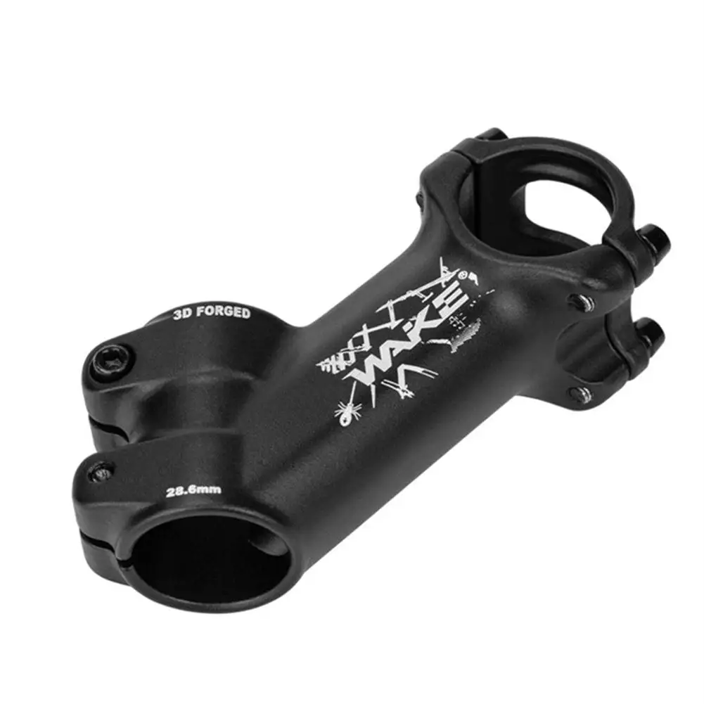 90mm Bicycle Handlebar Stem Heightened Shock Resistant Hollow 45 Degrees Aluminum Alloy Riser Clamp Stem 