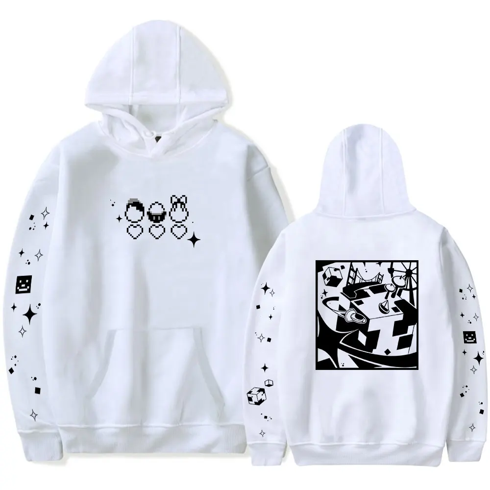 Quackity QSMP Original Egg Vintage 90s Hoodie Men and Women Hip-hop Sports Pullover Sweatshirt