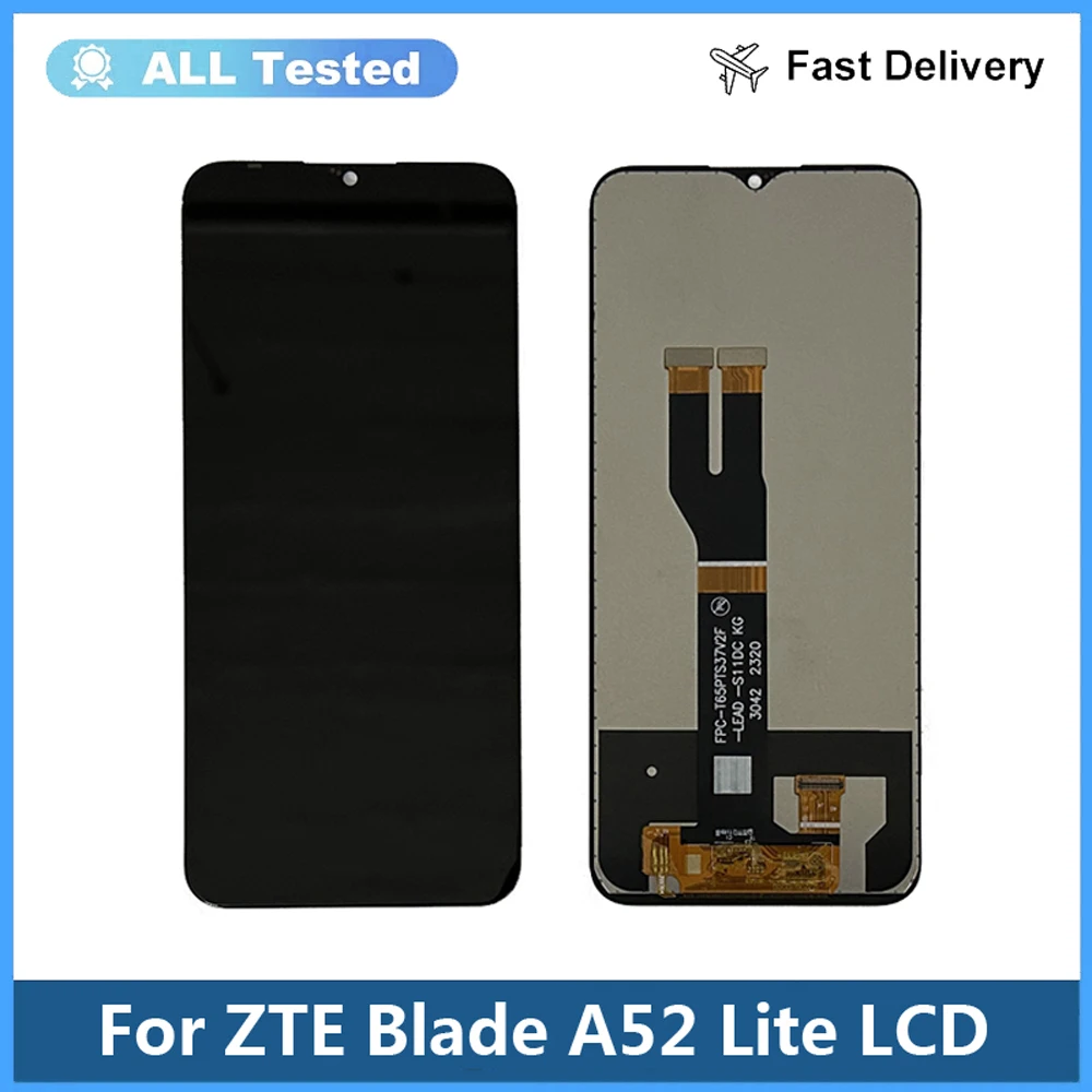 

6.52" Tested For ZTE Blade A52 Lite LCD Display Touch Panel Glass Digitizer Assembly Replacement LCD ZTE A52 Lite Dispaly Sensor