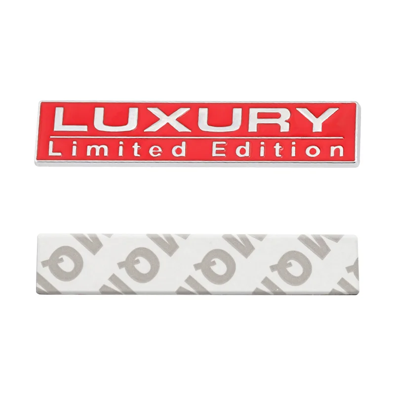 Luxury Limited Edition Logo Car Sticker for Jeep Compass Patriot Renegade Ford Chevrolet Silverad RAM Hummer Land Rover LR4 HSE