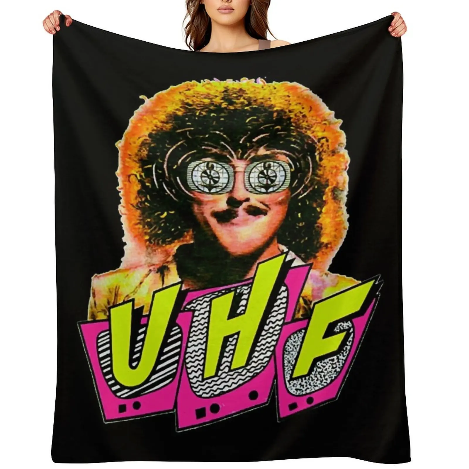 

Weird Al Yankovic Throw Blanket Soft Plush Plaid Bed Fashionable Sofas Flannel Blankets