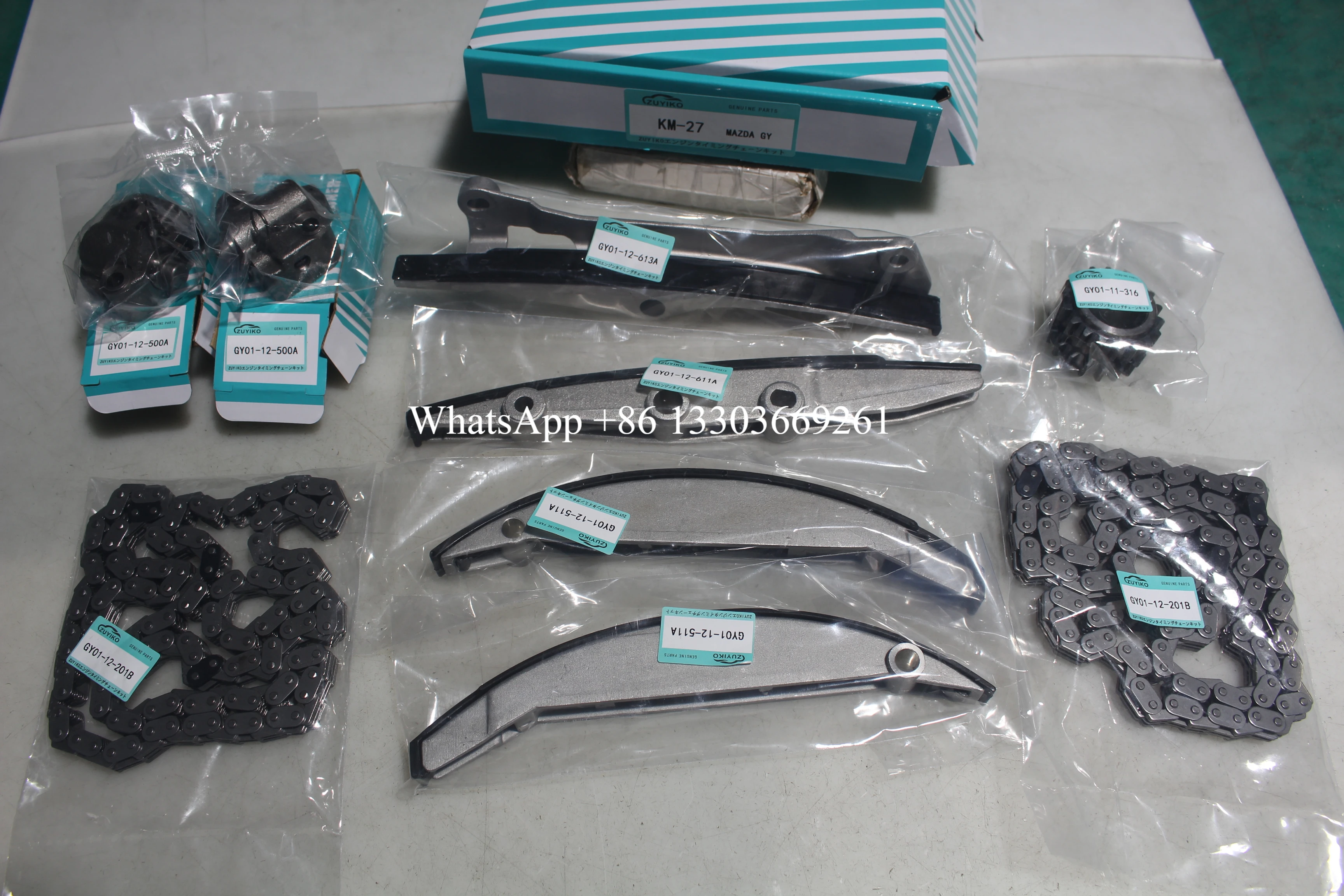 

DURATEC 3.0L TIMING CHAIN KIT FOR MAZDA duratec engine 3.0 timing chain set GY01-12-201 KM-27