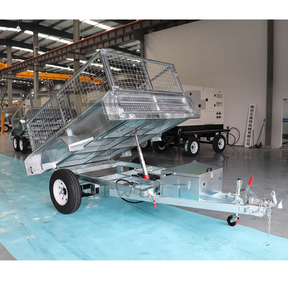 2025Rimorchi per auto zincati immersi a caldo per recinzione mobile di alta qualità per bestiame agricolo