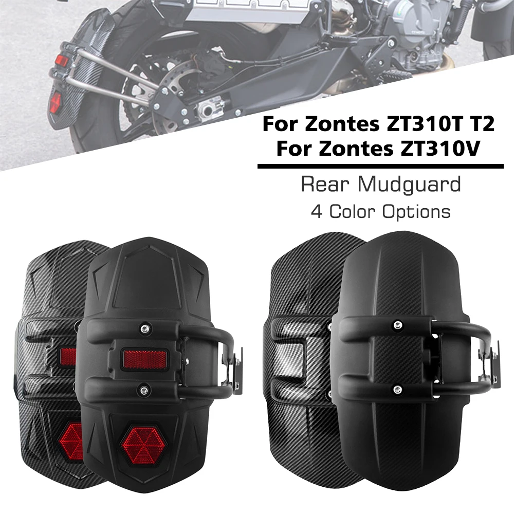 

For Zontes ZT310T 310 T T2 ZT310V 310 V Motorcycle Accessoroies Splash Guard Rear Wheel Fender Mudguard Cover Protector