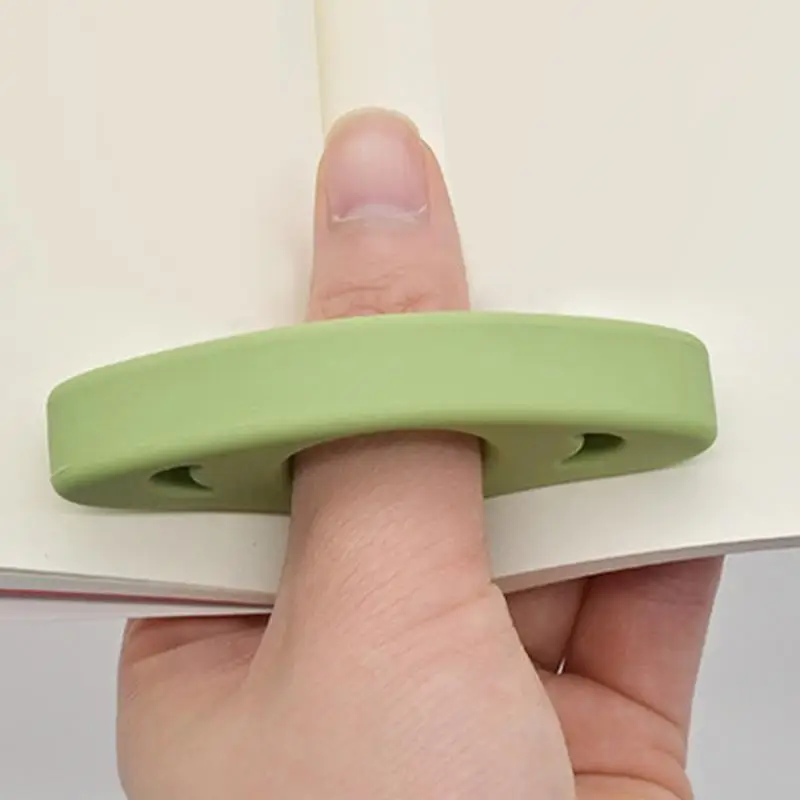 Thumb Page Holder For Reading Silicone Thumb Bookmark Comfortable Book Opener Reading Accessories Ring For Reading Lovers