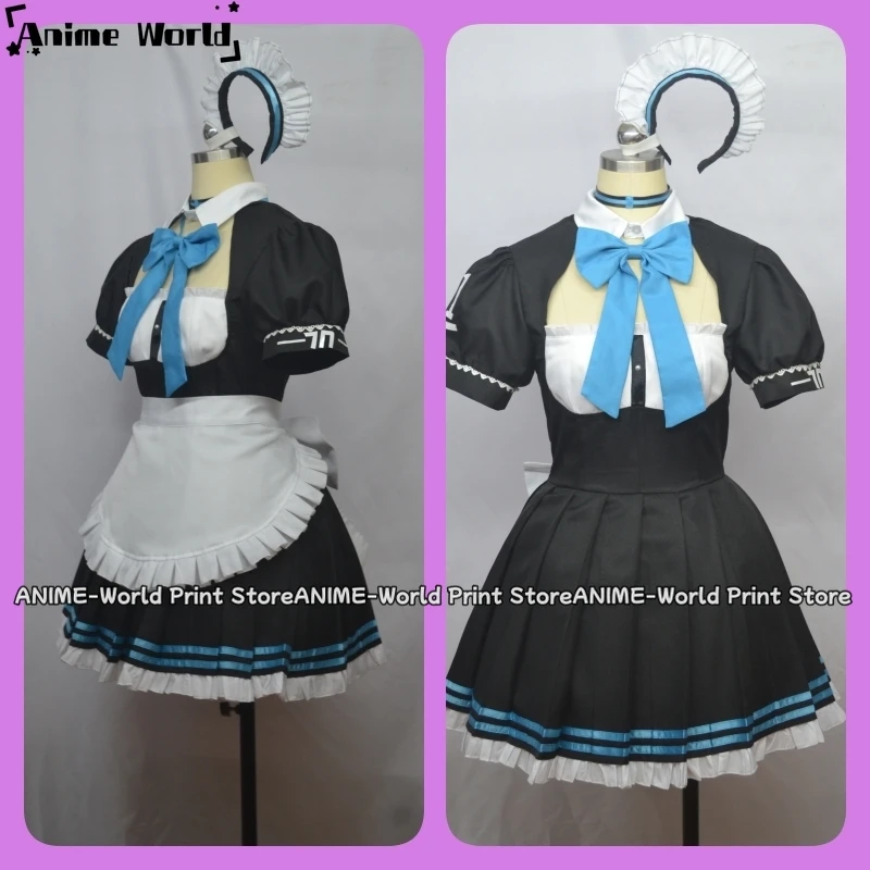 Blue Archive Itinose Asena Maid Cosplay Costume Anime Clothing Full Outfit