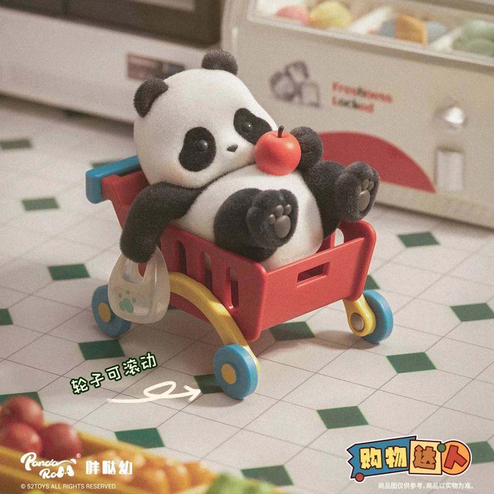 52toys Panda Roll Playful Journal Series Trendige Blindbox zum Sammeln, handgefertigte Geschenkornamente für Spielzeugbegeisterte