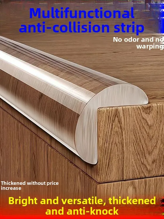 Transparent Child Anti-colion Guard Strip Table  Protection Baby Proofing Furniture Protection Film Environment Friendly