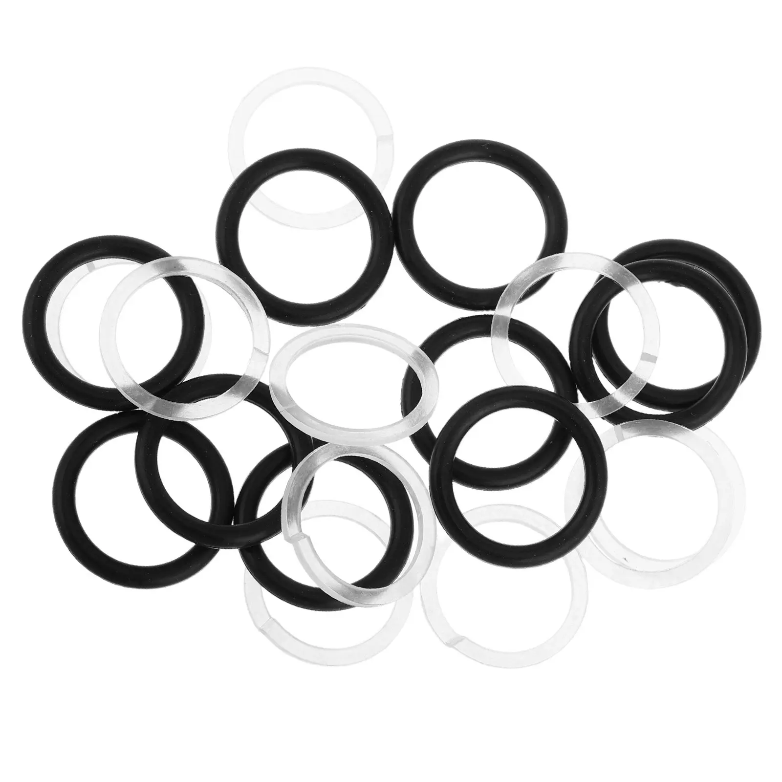 20Pcs Hydraulic Horizontal Jack Oil Seal Kit High Load Capacity Replacement for Vehicle Floor Jack Repair Supplies Oil Leak