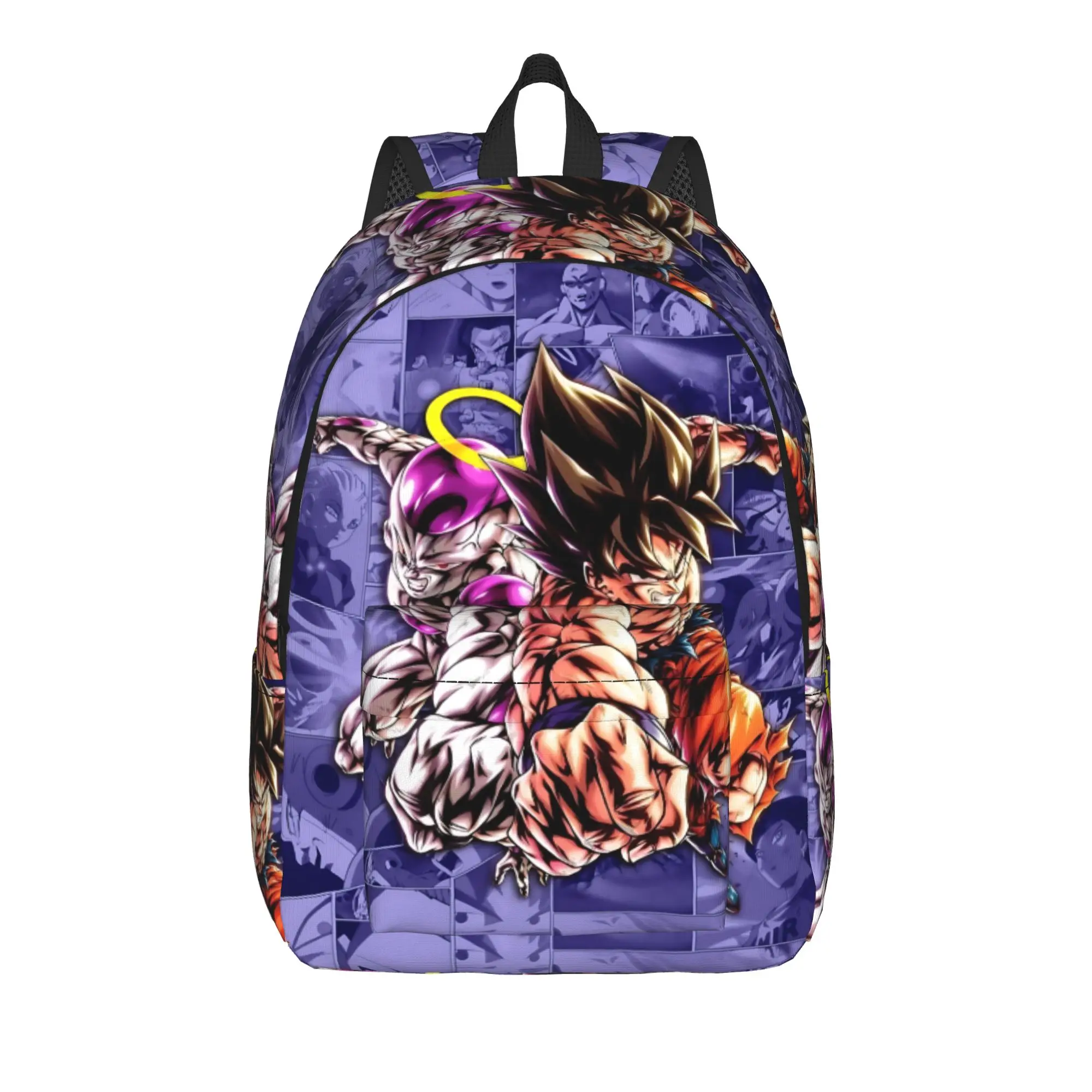 Fashion Dragon Ball Goku Backpack funko Mochilas Kawaii High School Retro Washable Rucksack