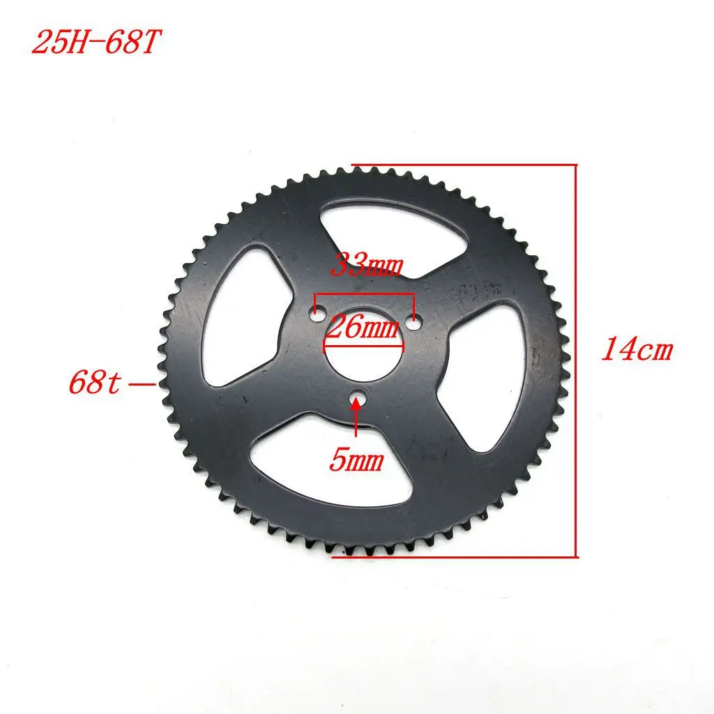 

USERX Universal Brake Disc 25H-68T for 49CC Dirt ATV Moto Quad