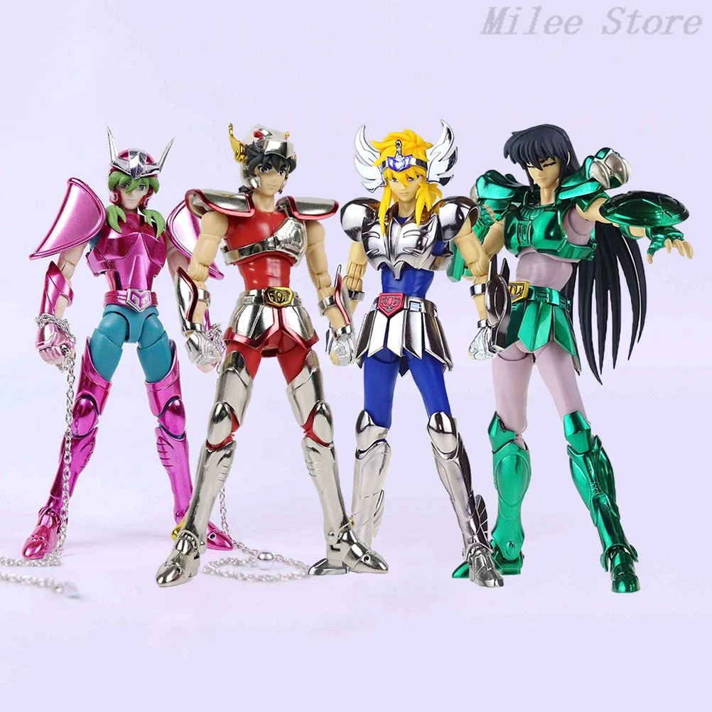 In-Stock Great Toys GT Model EX Bronze Pegasus seiya  Dragon Shiryu Hyoga Cygnus Andromeda Shun v1 Metal Action Figure Toys