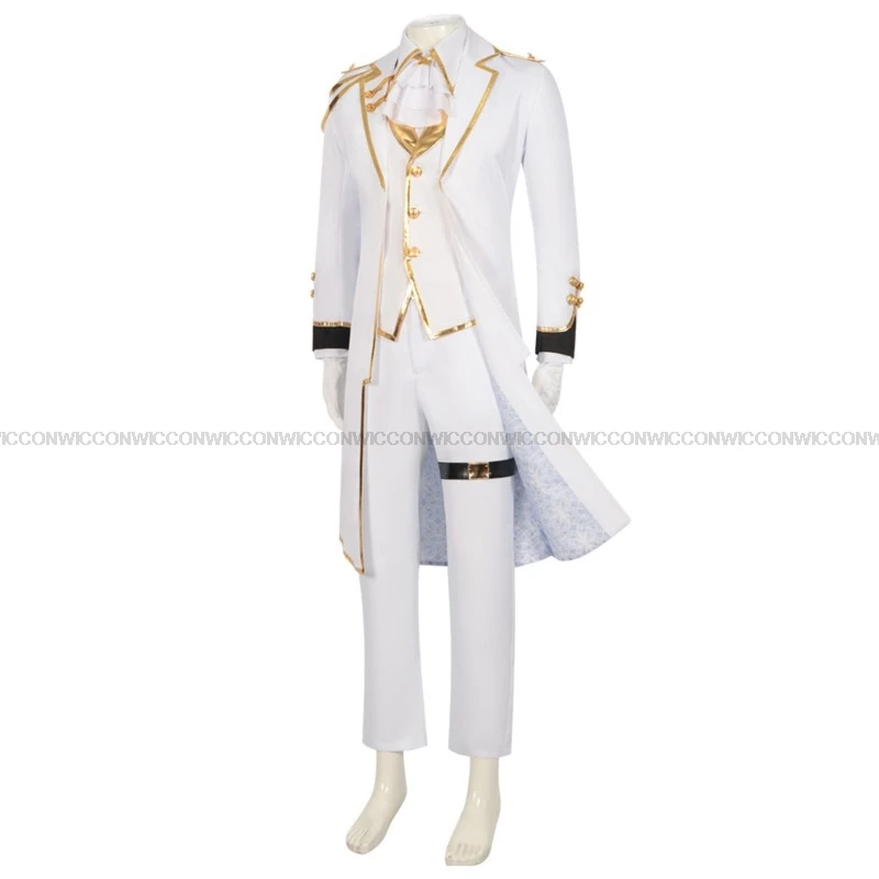 

Anime Blue Lock Cosplay Nagi Seishiro Cosplay Blue Lock Angels And Demons White Suit Nagi Seishiro Wig Men Hallowen Party Suit