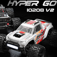 New MJX Hyper Go 1/10 10208 V2 RC Car 80km/h 2.4GHz Brushless Rcing Car 100A APP Adjustable ESC RC Toy (Battery not included)