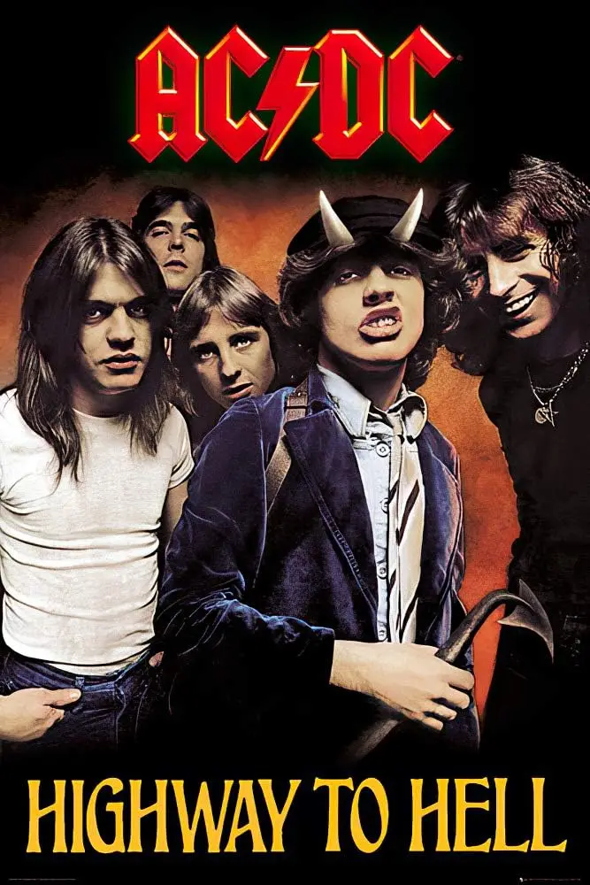 AC/DC- Highway To Hell Poster 24 x 36in