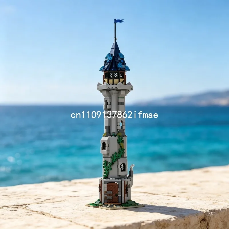 568pcs MOC Wizard S Tower Castle Model Building Blocks Toys Construction Assemble DIY Idea Creative Christmas Gifts Education