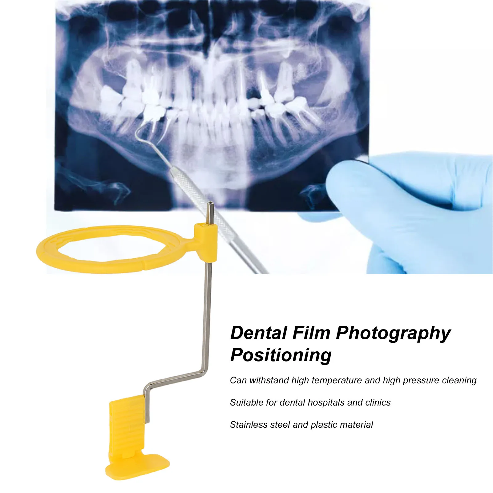 X Ray Film Positioner Dental Oral X Ray Film Positioning System Kit Professional Oral X Ray Film Positioner Holder for Dentist