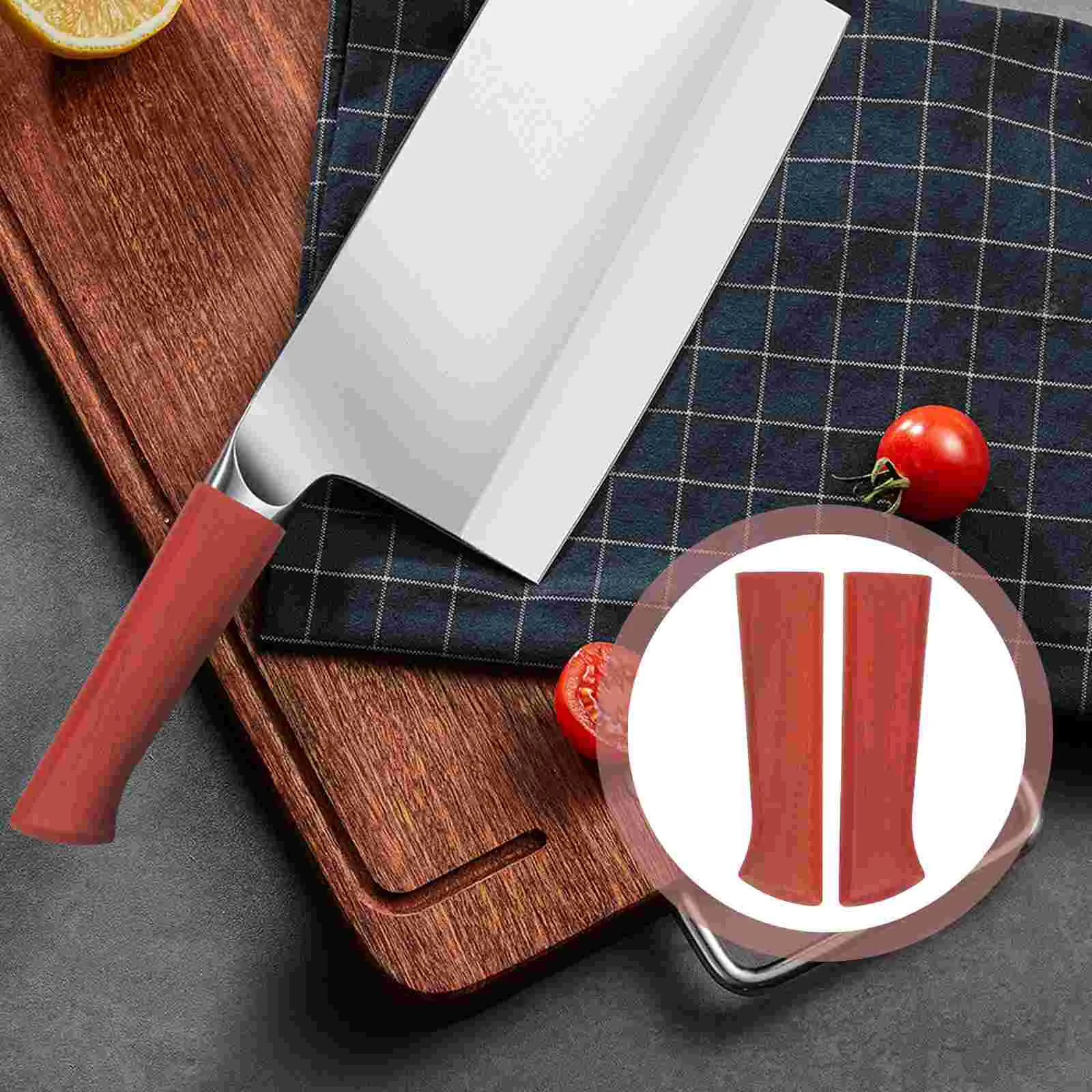 

Kitchen Knife Handle Patterned Utensil Holder Chefs Replaceable Grip for Wooden Non-skid Supply Non-slip