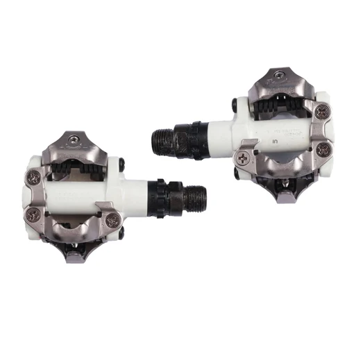 Imagen 2 del producto Pedal Shimano Deore M6000 M520 PD-M520 Pedal de doble cara SPD Pedal negro plateado para centro de Pedal de bicicleta de montaña MTB 55mm