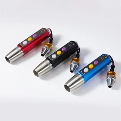 Expert Jade Identification Torch 3LEDs White/Yellow/Purple/365nm/395nm UV Flashlight USB Ultraviolet Gems Jewelry Amber Detector