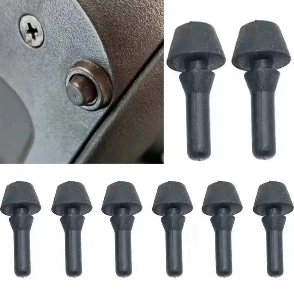 4Pcs Armrest Rubber Buffer Cushion Pad, Center Console Storage Box Bumper for Toyota RAV4 Avensis T250 Camry XV20 XV40