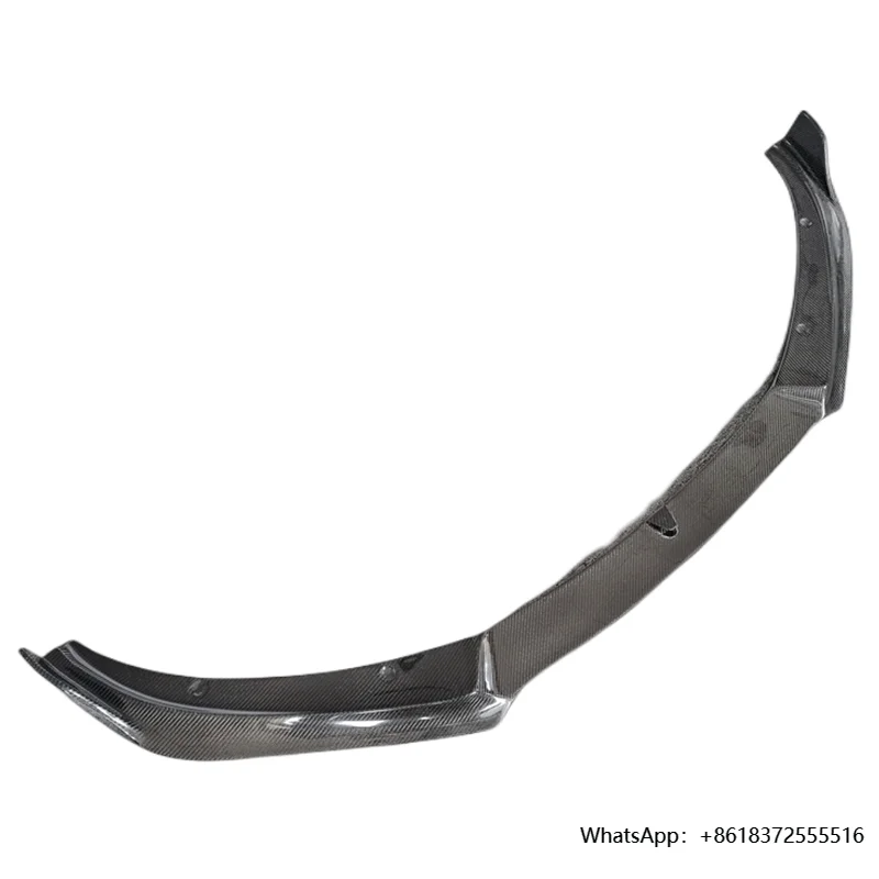 

daHigh quality 3K true carbon fiber front bumper lip front mouth front lip for 16-17 Jaguar XE XEL