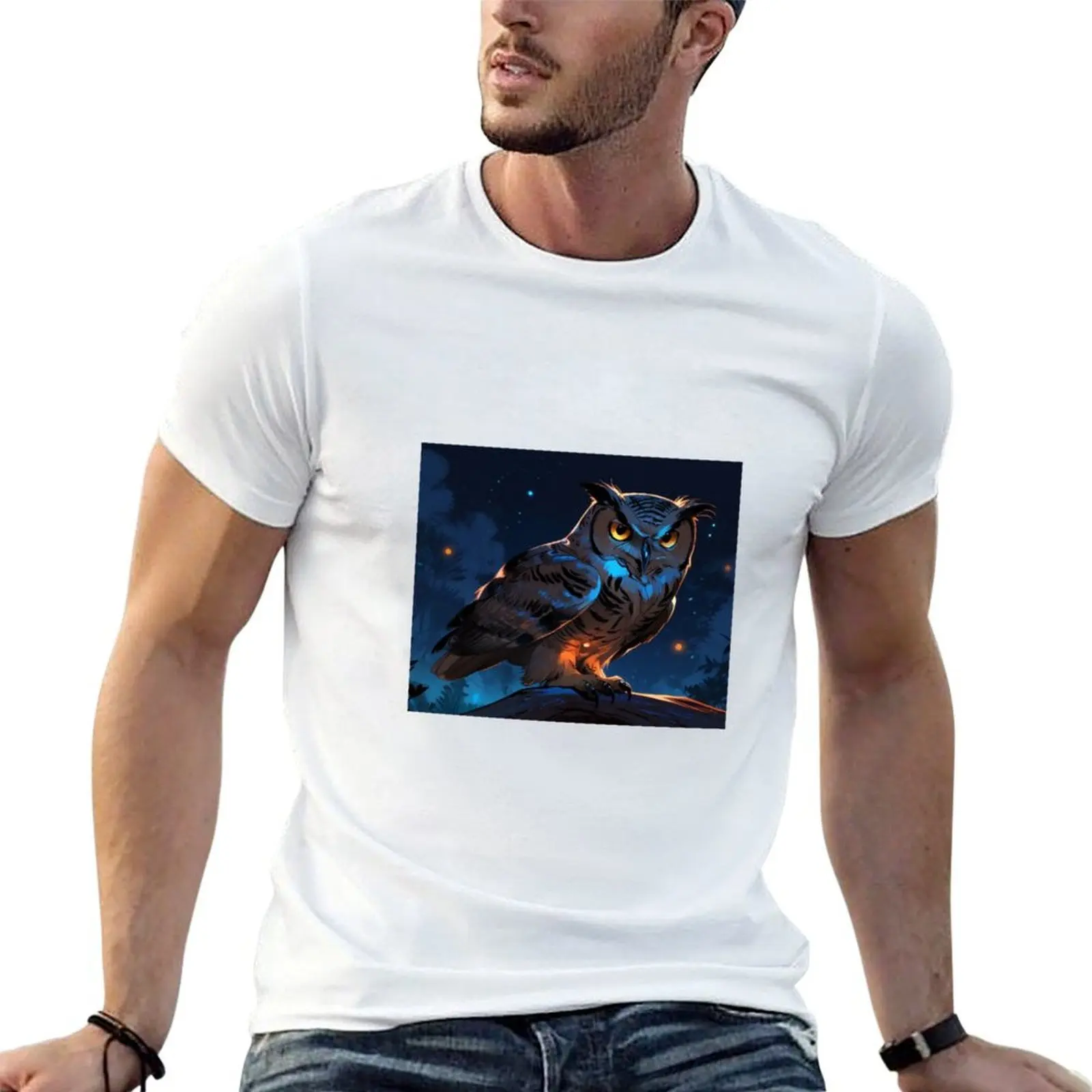 

Look Hoooo.... T-Shirt t shirts for man pack cotton man t shirt summer man t shirt graphic T-shirt