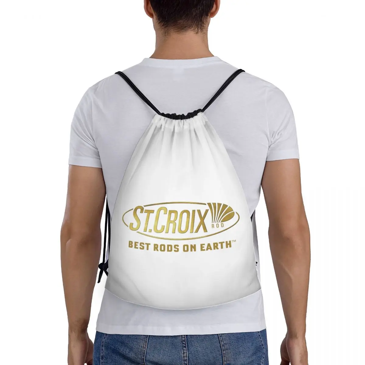 

Life Love St Croix Merch Backpacks Fashion Portable Drawstring Bundle Pocket Sports Bag Book Bags For Man Woman Students