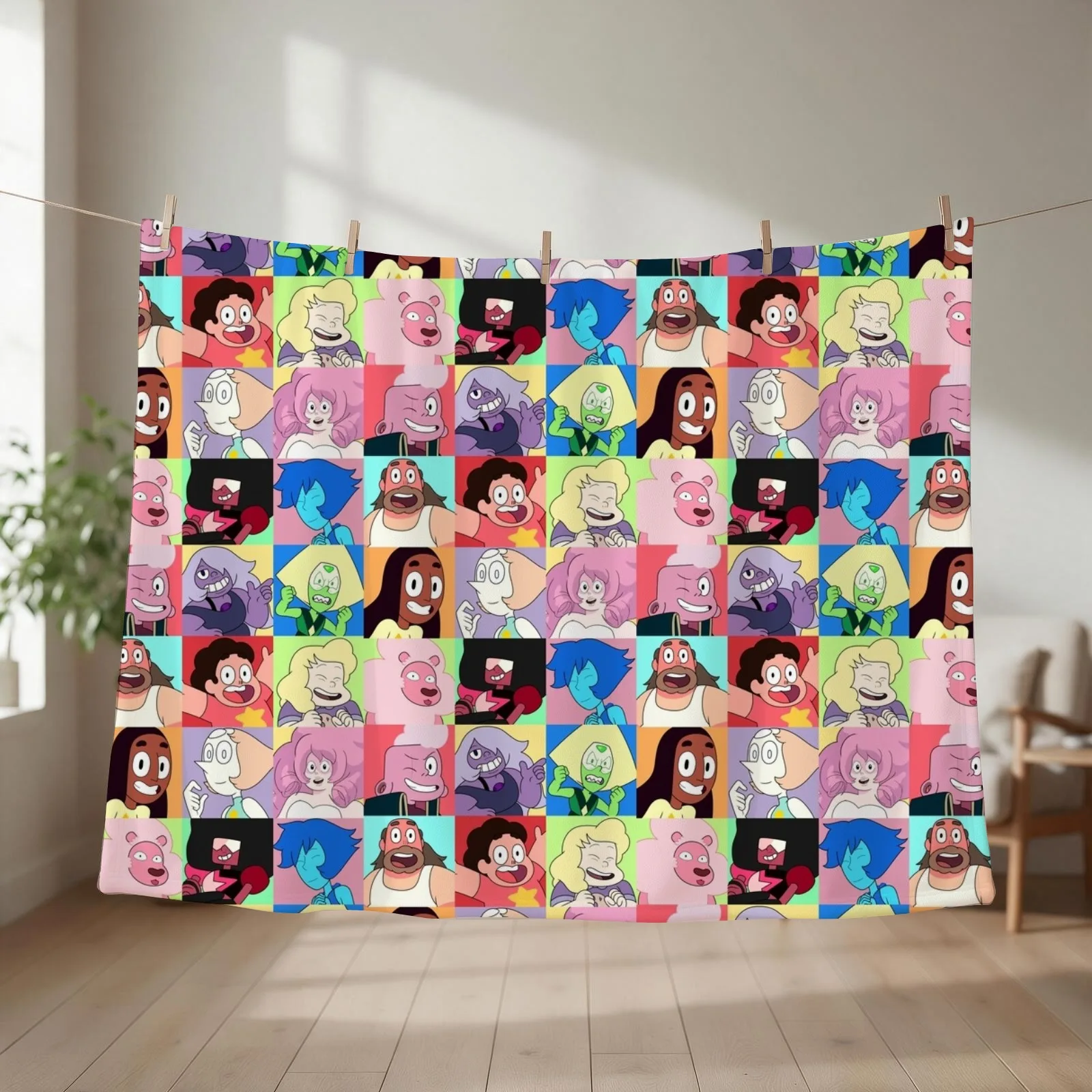 Steven Universe? Character Set! Throw Blanket