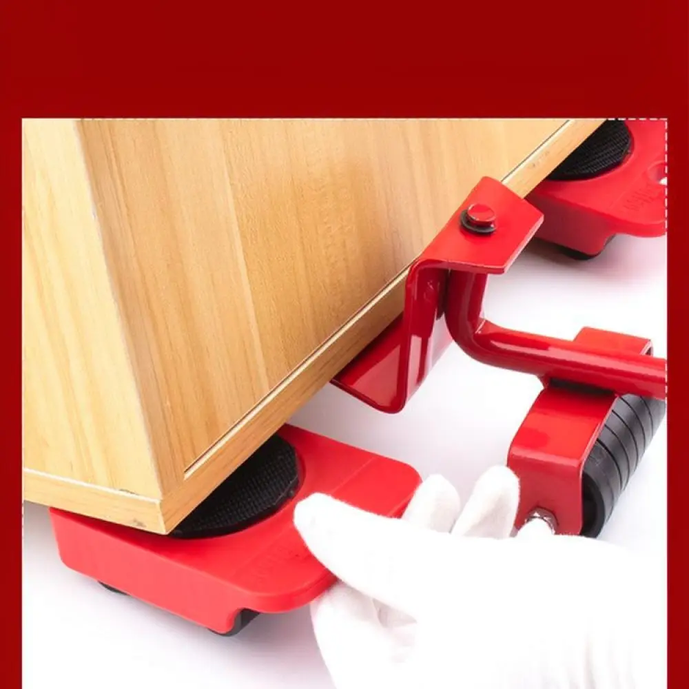Heavy Furniture Mover Lifter Set Appliance Slider Roller Transport Accessory Tool For Household Maintenance Supplies