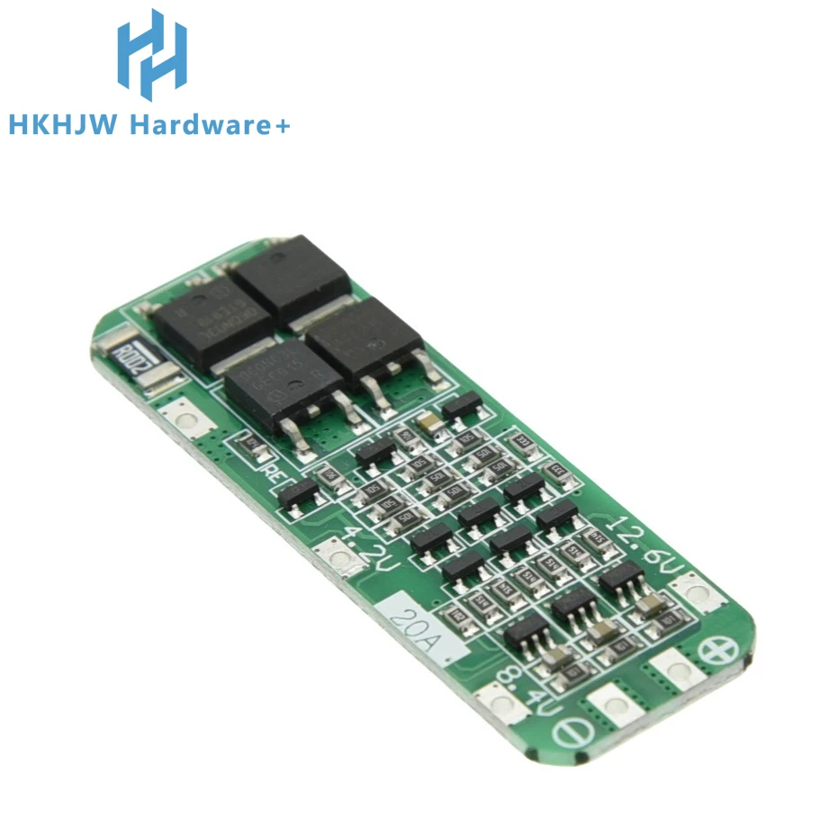 3S 20A Li-ion Lithium Battery 18650 Charger Protection Board PCB BMS 11.1V 12V 12.6V Cell Charging Protecting Module