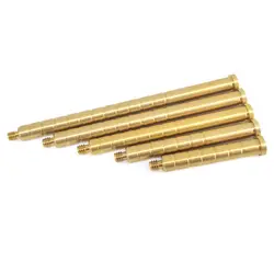 6pcs Screw in Brass Counterweight Carbon Arrows Recurve Compound Bow Hunting Insert Arrow copper Counterweight