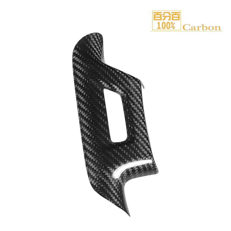 

Dry carbon fiber car interior parts Steering Wheel Cover Trim With Hole for Chevrolet Camaro 2015-2017