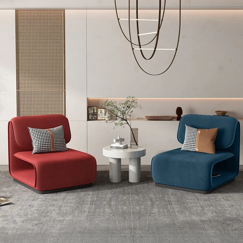 

#Nordic minimalist living room lounge chair with storage