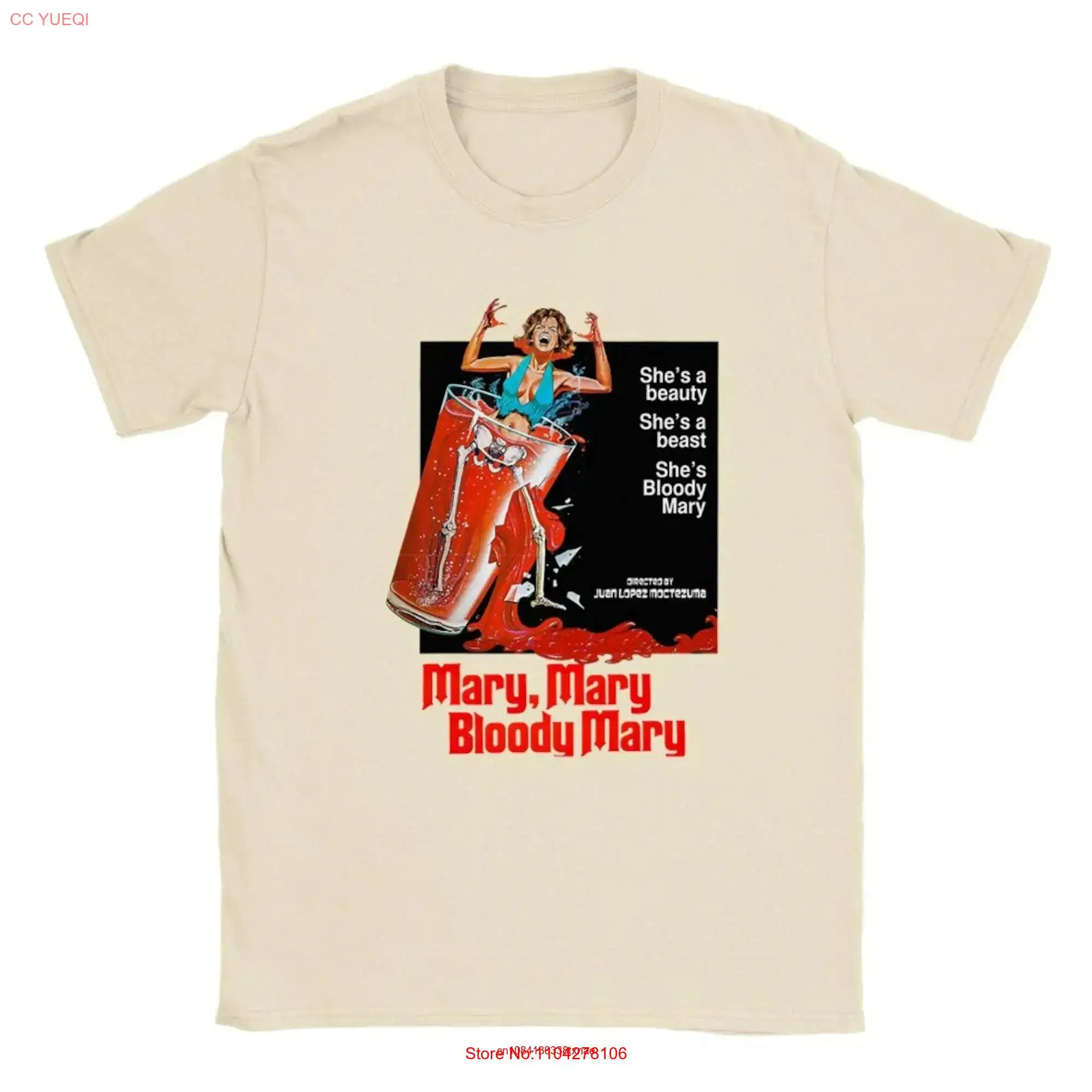 

Mary Bloody Vintage T Shirt Cult Horror Tribute Old Lovers gift movie long or short sleeves