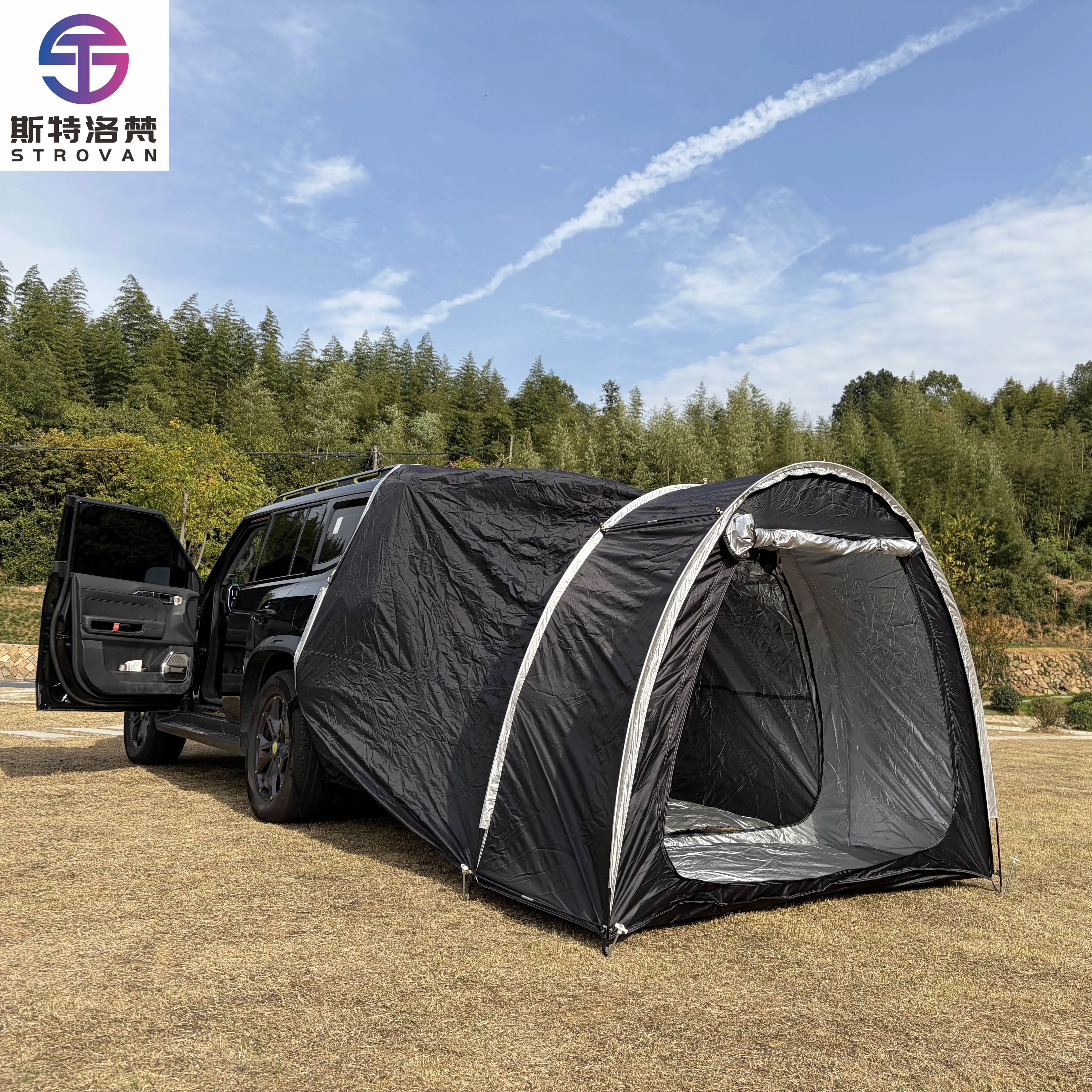 

STLF LZS 1 Person Car Tent,Hatchback Tent,SUV Rear Tent,Portable Waterproof Car Rear Tent,Easy Set up Car Tailgate Tent