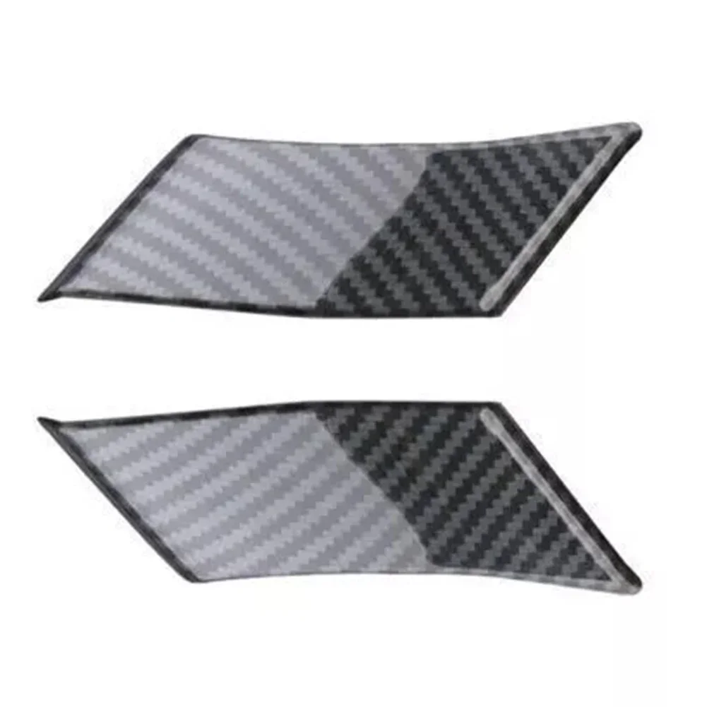 Carbon Fiber A-Pillar Front Triangle Molding Trim For Toyota For RAV4 2019-22 Front Triangular A-pillar Glitter Body Stickers