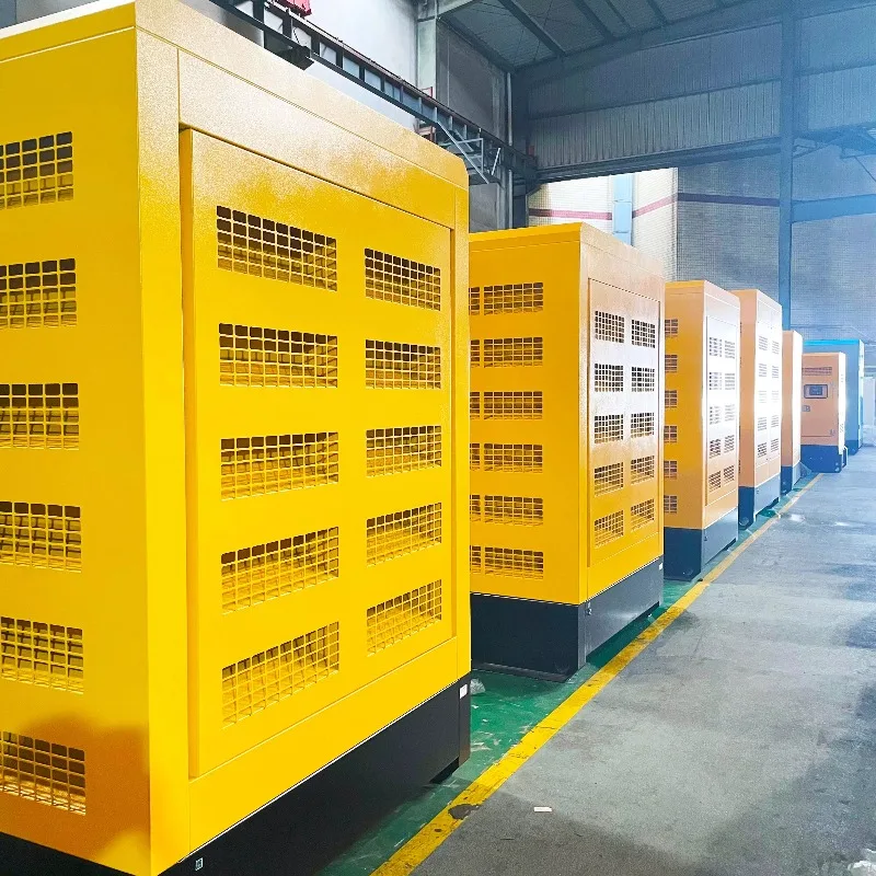 Customized 150 200 100 80 50 60 100 200kva Diesel Generator With YUCHAI Engine Silent Diesel Generators