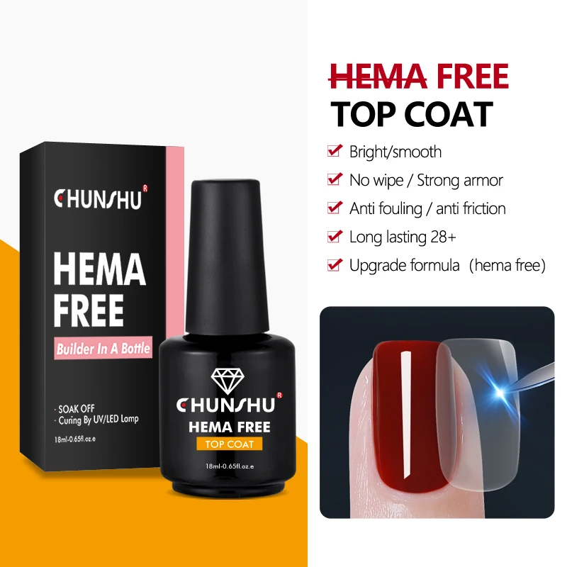 CHUNSHU Hema GRATIS Bouw UV Gel 18 ml Builder Nagelgel In Een Fles Semi Permanente Dikke Rubberen Basis Gel Extension nagels Art