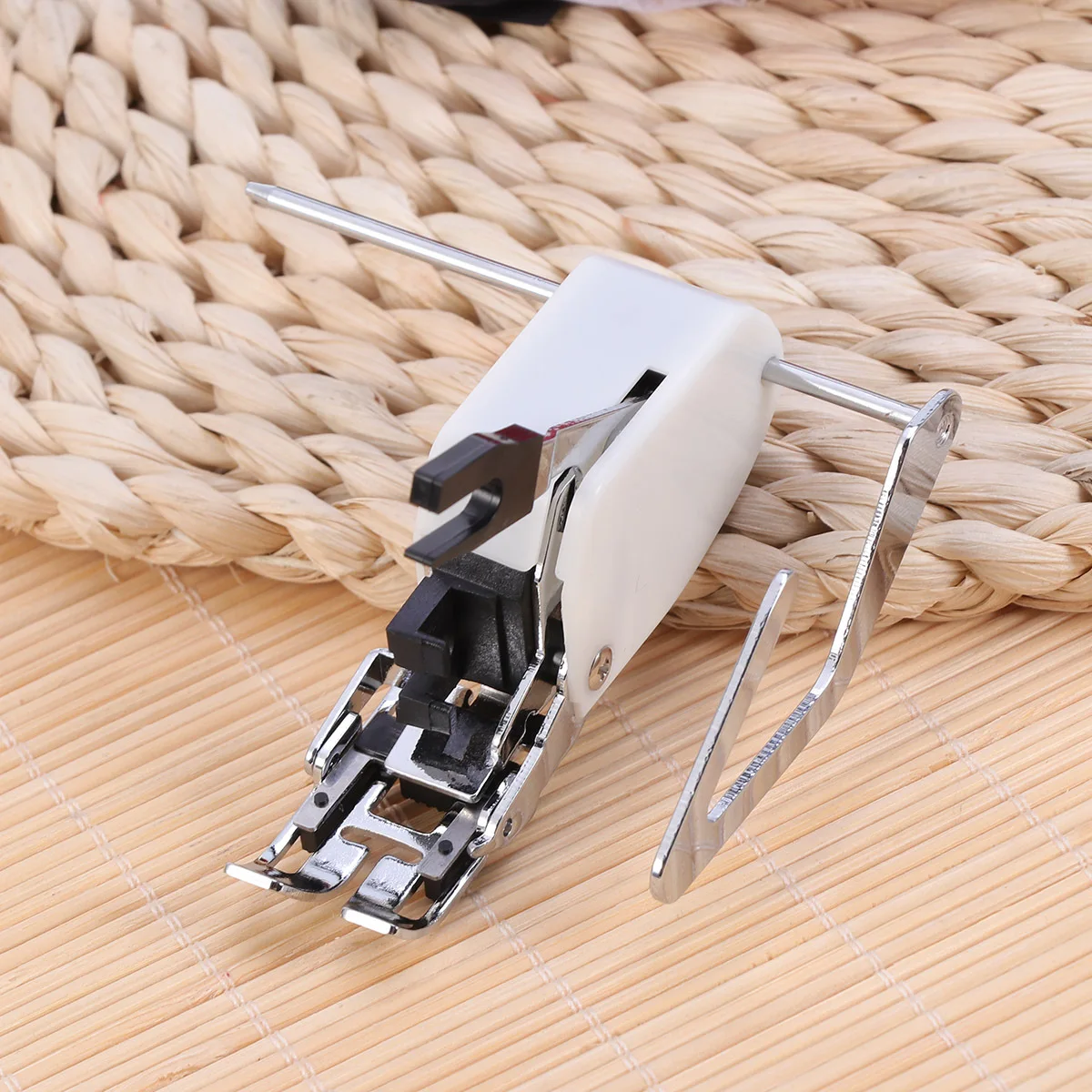 Sewing Machine Even Feed Walking Foot Durable Plastic Metal Screw On For Domestic Machines Quilting Guide Included New