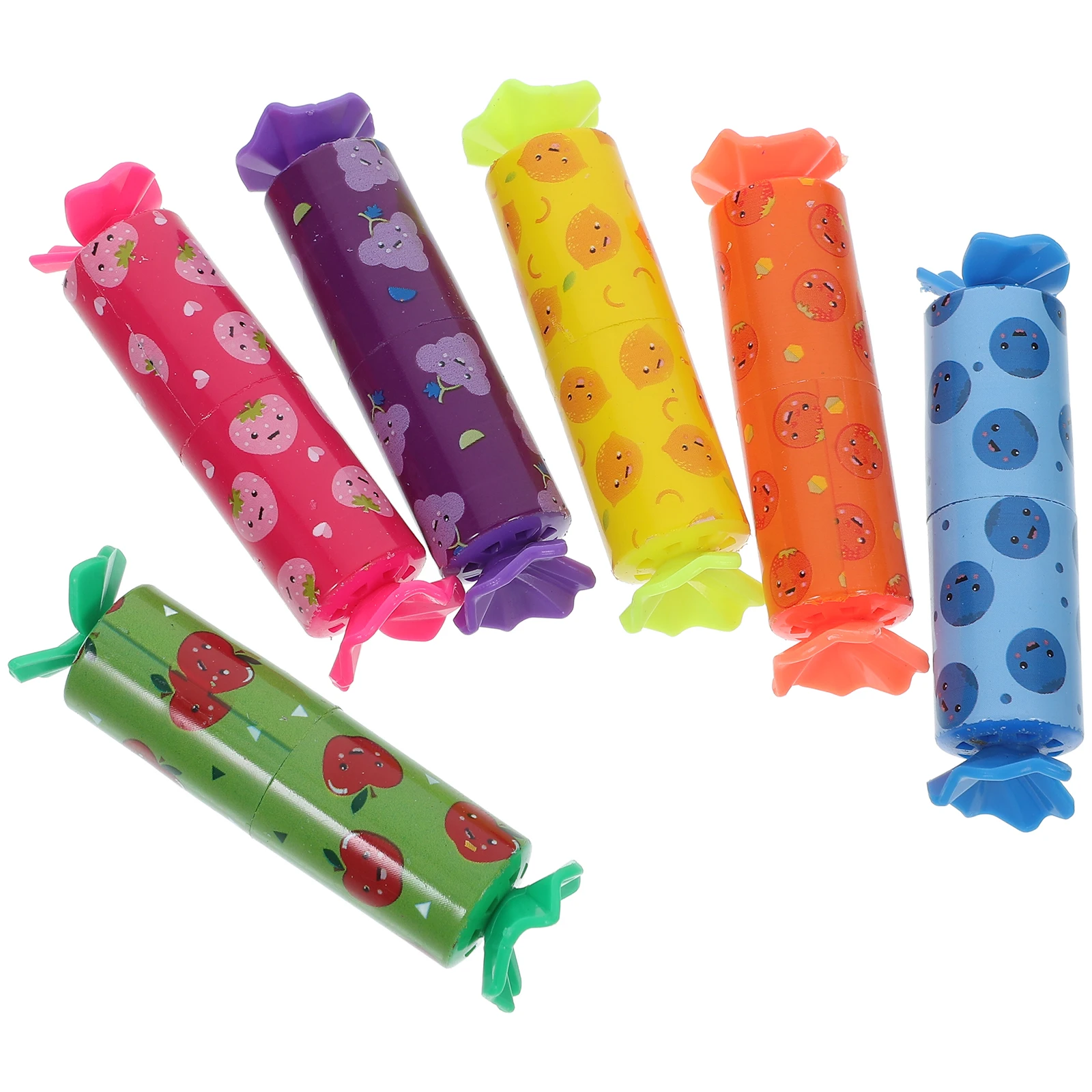 

30 Pcs Six Colors Candy Styling Highlighter Child Plastic Convenient Book Marker