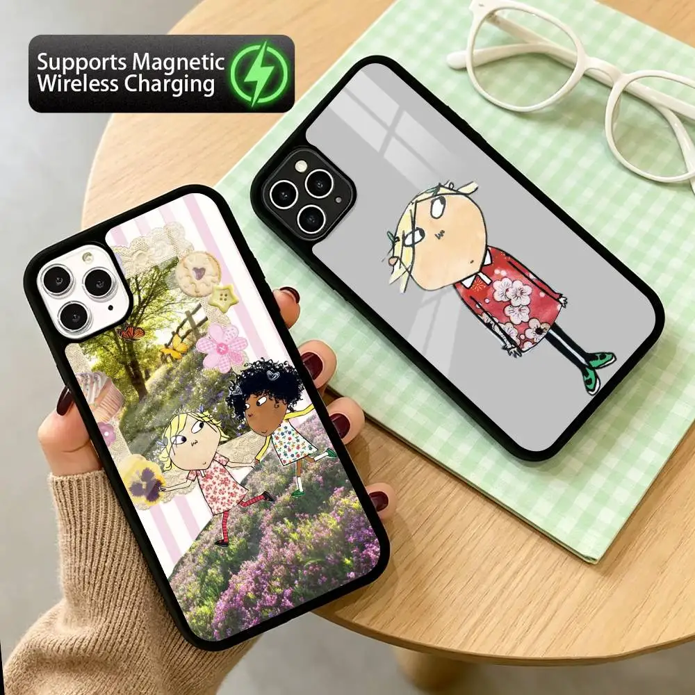 K-Kakao Friends  Phone Case For iPhone17,16,15,14,13Plus,Pro Supports Magnetic Wireless Charging