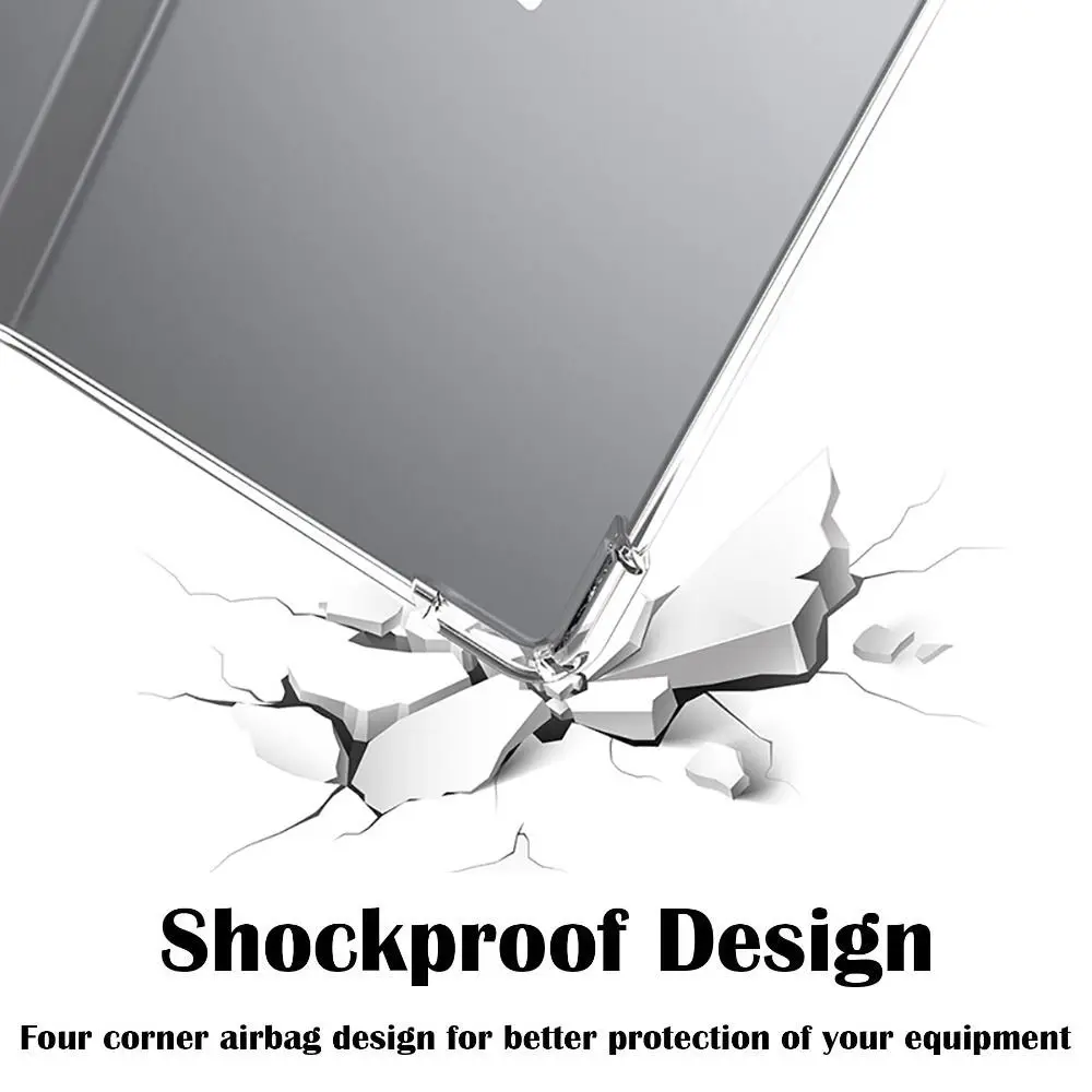 6-7 inch eReader Case Airbag Corner TPU e-Book Back Cover Shockproof Transparent for Hanvon Clear 7/6/6Plus/6Pro