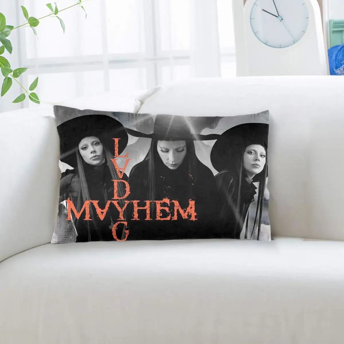 Lady Gaga Mayhem Album Rectangle Pillowcase Cushion Cover Decor Bedroom Bed Home Comfort Throw Pillow