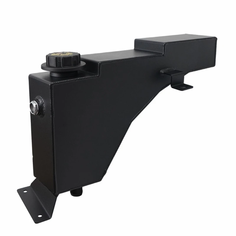 Cooling System Replacement with Side and Lower Integrated Mounting Brackets, Black Aluminum Body, 2C3Z8A080AA