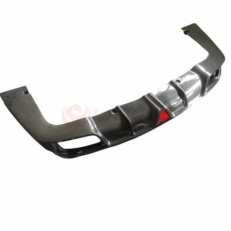 

2013-2018 For Maserati President Carbon Fiber Rear Diffuser with Lamp Rear Lip