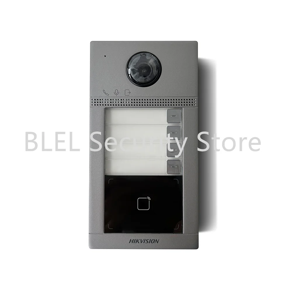 HIKVISION WIFI IP Video Intercom Outdoor Station DS-KV8113-WME1(C) Surfarce or Flush Mounted, Support Control 2 Locks, PoE