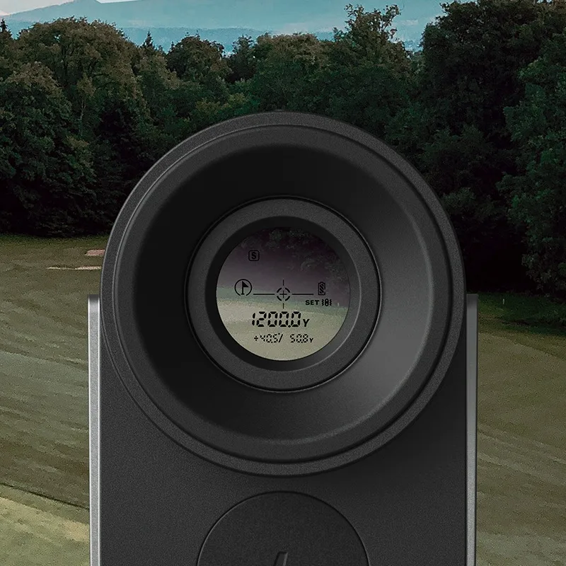 تلسكوب علبة تحديد المدى للجولف في الهواء الطلق مقاوم للماء ومضاد للاهتزاز تعويض الليزر عالي الدقة #4